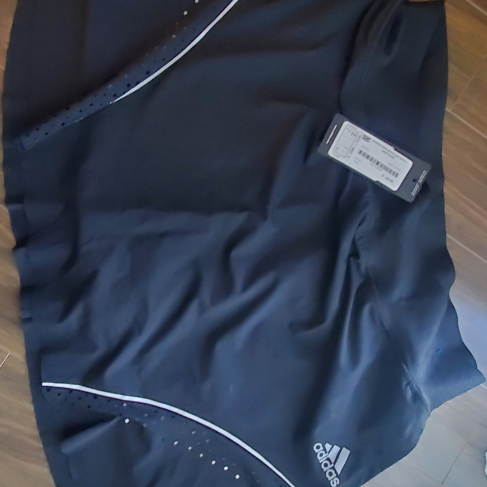 Adidas Large Black Skirt with White Accents